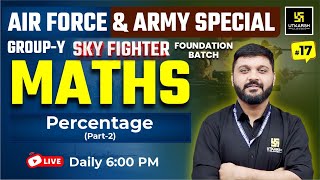 Air Force Y group Maths  Army MATHS TOP MCQs  NonTech Maths Practice Set  Rishabh Sir [upl. by Athalla4]