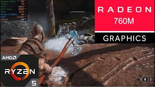 Ryzen 5 8600G God of war [upl. by Aigroeg740]