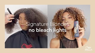 NoBleach Highlights By Koleston Perfect Special Blonde  Wella Professionals [upl. by Isborne806]