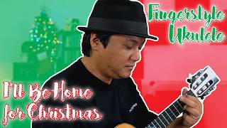 🎄Ill Be Home for Christmas Bing Crosby  Holiday Fingerstyle Ukulele🎄 [upl. by Devinna]