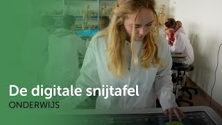 Een digitale snijtafel zal voortaan worden ingezet voor practica over anatomie [upl. by Nerland]