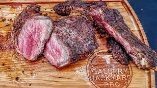 How to grill the Best Ribeye Steak  Masterbuilt Gravity Series smoker 1050560  High Heat Grilling [upl. by Kacie]