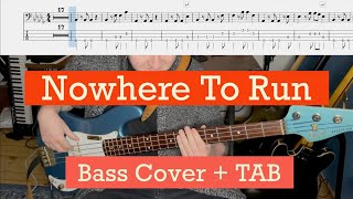 Nowhere To Run  Kings Of Leon  Bass cover  TAB [upl. by Itnava]