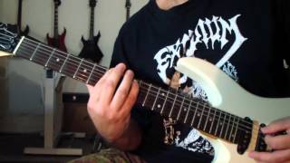 Death  Scream Bloody Gore guitar cover [upl. by Baecher]