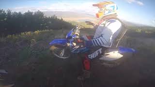 YZ450 ON BOARD BLOWERING DAM [upl. by Kenlay]