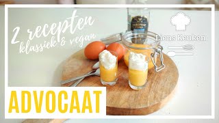 De lekkerste advocaat zelfgemaakt  ADVOCAAT  Klassiek en vegan [upl. by Hambley]