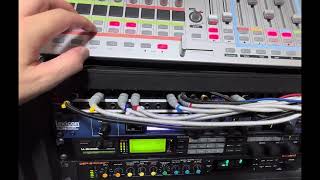 tc electronic FireworX midi controll test [upl. by Norrahc]