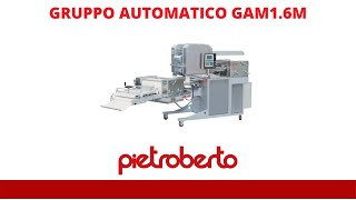 Pietroberto multi product bread bakery machine GAM 16A [upl. by Margarida]