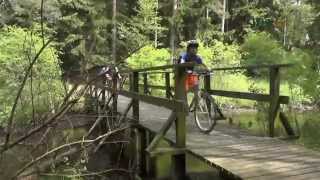 Rowerem po Wigierskim Parku Narodowym  Cycling in Wigry National Park [upl. by Edwin]