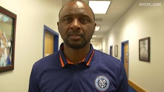 NYCFC at FGCU Patrick Vieira Postmatch [upl. by Cotter]