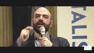 Roberto Saviano allIstituto italiano di cultura marzo 2017 [upl. by Sedecram]