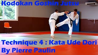 Kodokan Goshin Jutsu Technique 4  Kata Ude Dori [upl. by Akisey]