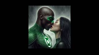 DC Green Lantern John Stewart Interracial kiss BMWW WWBM BMWF WFBM ai [upl. by Alveta193]