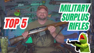 Top 5 Military Surplus Rifles 2024 Edition [upl. by Ylatan]