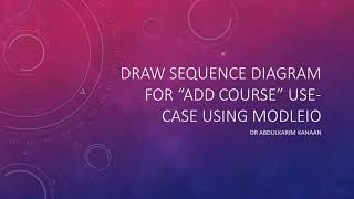 Sequence Diagram [upl. by Coh]