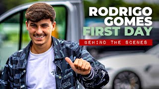 Behind the scenes of Rodrigo Gomes first day [upl. by Ahsatak866]