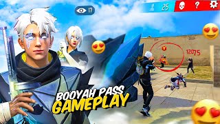 New S18 Booyah Pass with Best Bundle Wall Skins🤫 amp Many More 😏 Op 1 Vs 4 Gameplay 🎯 Free Fire [upl. by Magulac640]