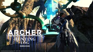 FFXIV Archer Hunting Log 11 Hornet Swarm Location [upl. by Lehet]