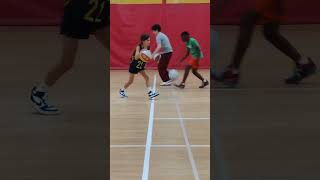 Dribbling 🏀 Between the Legs basketball practice form learning smooth nike wnba nba clark [upl. by Demodena87]