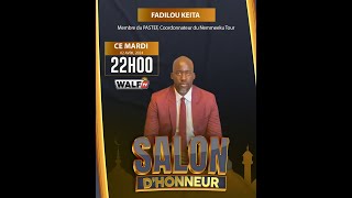 FADILOU Keita est linvité de Biteye et de sa team dans Salon dhonneur du 02042024 Sur Walf Tv [upl. by Nessi]