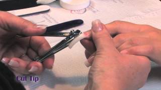 How to do Pink amp White Acrylic Nails  Extreme Tutorial by Backscratchers [upl. by Brinson914]