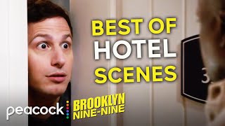 Brooklyn 99s Most Iconic Hotel Moments  Brooklyn NineNine [upl. by Ayitahs]