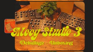 Moog Studio 3 DFAM Mother32 Subharmonicon Déballage  Unboxing  Ambient Music  8mm [upl. by Aniral]