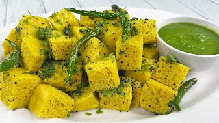 1 Cup चनादाल से बनाये 400 ग्राम से ज्यादा खमण अब बाजार से नहीं लाओगे Surti Vatidal Khaman Recipe [upl. by Somisareg]