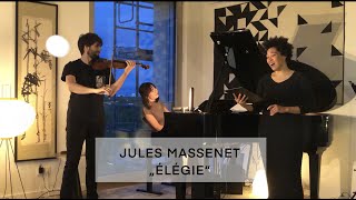 Jules Massenet „Élégie“ Performed by Julia Bullock Thomas Reif and Alice Sara Ott [upl. by Endres654]