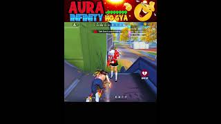 Aura infinity 999999 ho gya 😂 free fire funny moments shorts freefire deepakrds freefirefunny [upl. by Blythe318]