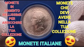 MONETE ITALIANEBIMILLENARIO DELLA MORTE DI PUBLIO VIRGILIO MARONE 500 LIRE IN ARGENTO QUANTO VALE [upl. by Whallon120]