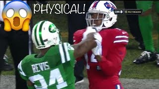 Sammy Watkins vs Darrelle Revis PHYSICAL MATCHUP WR vs CB 2015 [upl. by Sonaj604]