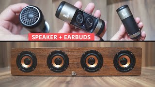 Speaker and earbuds 2 in 1 the iGear Twinbod 20 and iGear Ensemble unboxed [upl. by Goodill653]