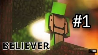 DreambelieverA minecarft manhunt montage on Famous Youtuber Dream [upl. by Neerehs327]