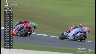 Sprint Race MotoGp Australia [upl. by Tal985]