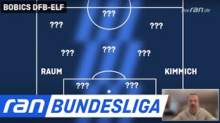 Sane Goretzka und Müller auf der Bank Bobic stellt seine DFBElf vor [upl. by Jayme]