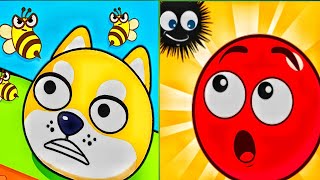 Dog Rescue vs Hide the Ball level gameplay Puzzle [upl. by Glynis]