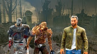 Survivor vs Hillbilly amp Wraith  Dead by Daylight No Commentary [upl. by Zoilla]