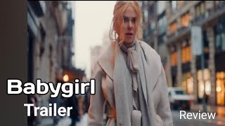 Baby Girl Official Trailer Review  HD Trailer  A24 [upl. by Auqenet]