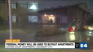 Federal money to be used to buyout University City apartments flooded in 2022 [upl. by Adley]