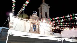 Banda Crucero de la estacion de Penjamo Mañanitas Docenario de la virgen de Guadalupe 2016 [upl. by Benenson]