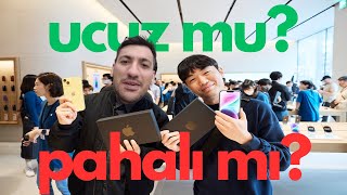 GÜNEY KORE APPLE FİYATLARI 100 WON  237₺ 🇰🇷 [upl. by Anilosi156]