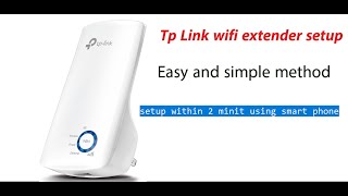 Tp Link Wifi extender setup [upl. by Roehm]