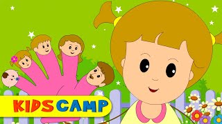 The Finger Family Song  More Nursery Rhymes And Kids Songs by KidsCamp [upl. by Alby]