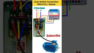 How to Make a 3 Phase Auto Switch Connection [upl. by Thane]