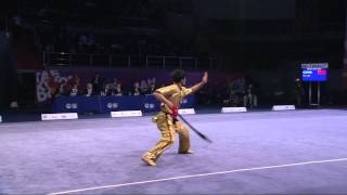 2nd SportAccord World Combat Games 2013  Wushu Taolu  Mens CQ DS GS 1st Place [upl. by Esdras888]