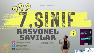 7 SINIF Ders16 RASYONEL SAYILARDA SIRALAMA Yanıt yayınları 7 sınıf Aktif defter [upl. by Sirrad]