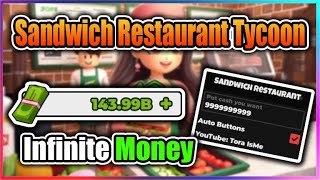 🥪OP Sandwich Restaurant Tycoon Script  Infinite Money [upl. by Devaney]