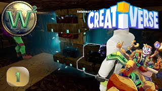 Creativerse Coop with Friends  How Do You Play This  Episode 1  Lets Play Stream [upl. by Cairistiona]