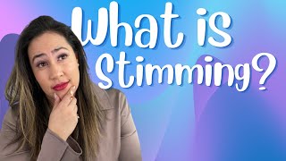 What is Stimming Types of stimming ASD [upl. by Eddra]